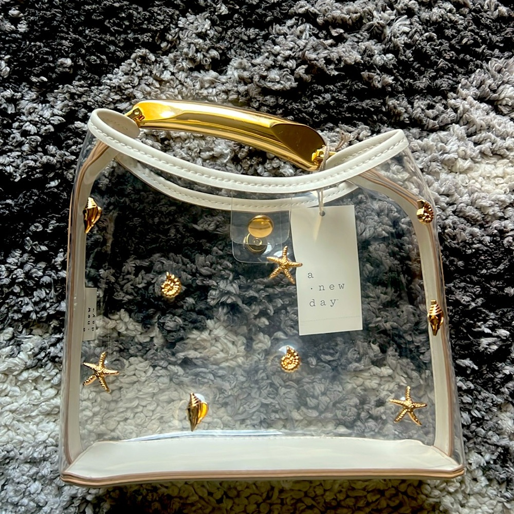 Clear Seashell Tote